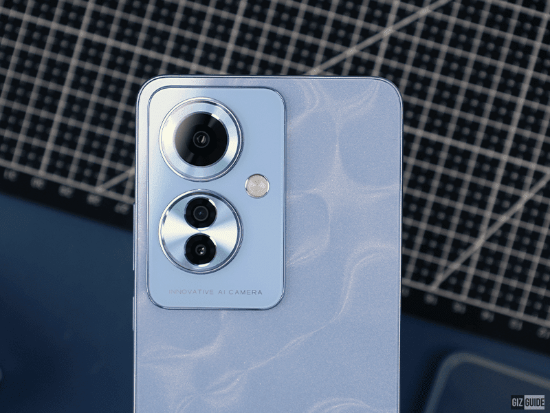 OPPO Reno11F's rear cameras