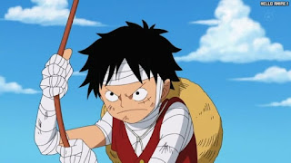 ワンピースアニメ 511話 ルフィ オックス・ベル 16点鐘 Luffy Ox Bell | ONE PIECE Episode 511