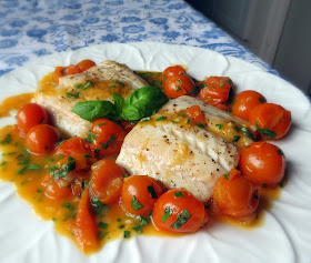 Tomato & Herb Sauced Alaskan Black Cod