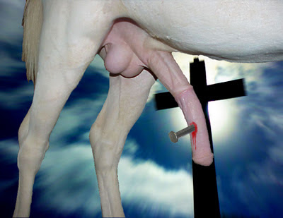 Jesus Horse Penis God