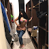 Nicki Minaj brings down her pants to uncover her meager underwear in new photo.