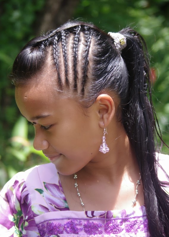 Braids & Hairstyles for Super Long Hair: Micronesian Girl 