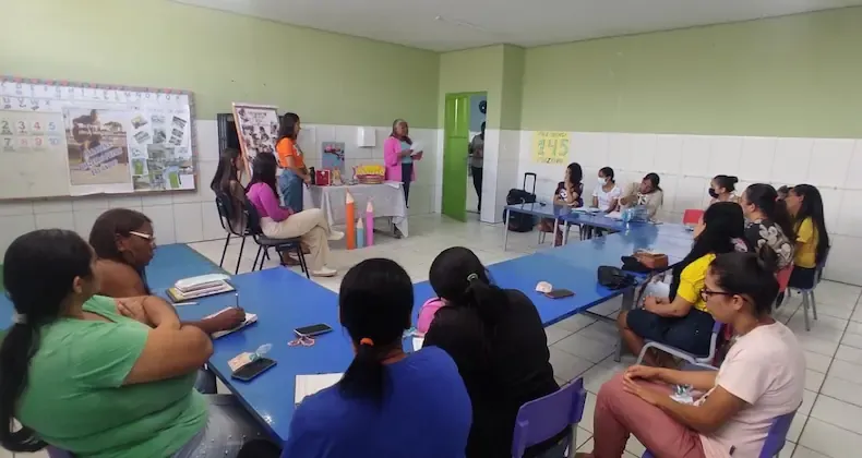 Escola municipal de Juazeiro promove roda de conversa sobre educação inclusiva