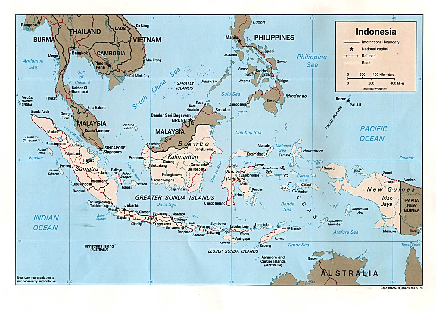  Indonesia  Map  Regional Political Maps  of Asia  Regional 