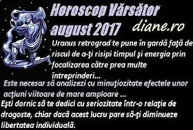 Horoscop august 2017 Vărsător 