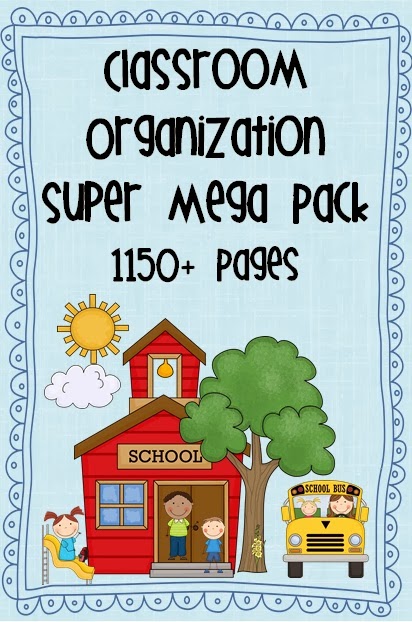 Classroom Organization Super Mega Pack 