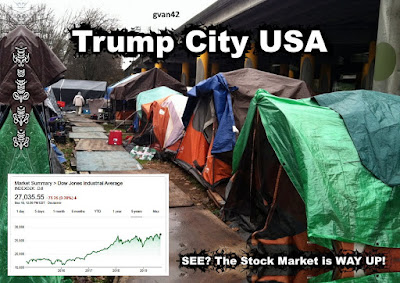 MEME gvan42 - Trump's Tent City - Homeless People Increase