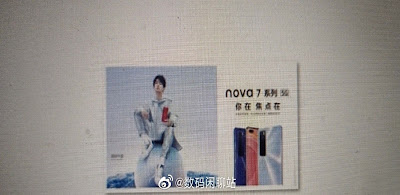 Huawei Nova 7i 5G ads leaked photo