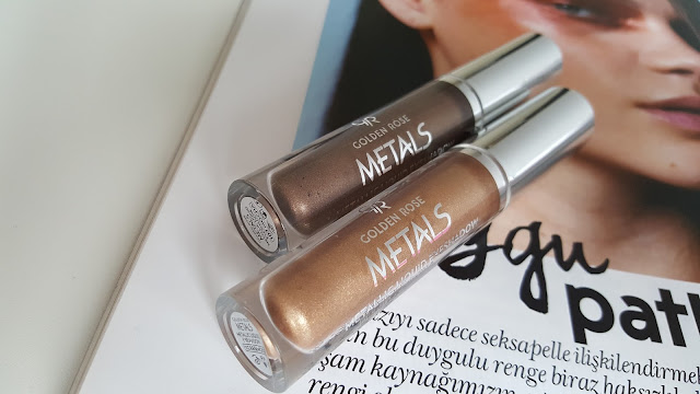 Golden Rose Metals Metallic Liquid Eyeshadow | Metalik Likit Farlar