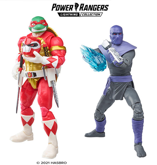 Power Rangers x Teenage Mutant Ninja Turtles Lightning Collection