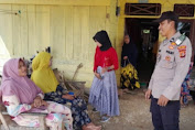 Senyum, Sapa, Salam Kanit Binmas Polsek Banda Alam Polres Aceh Timur Saat Sambang Warga