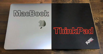 MacBookとThinkPad