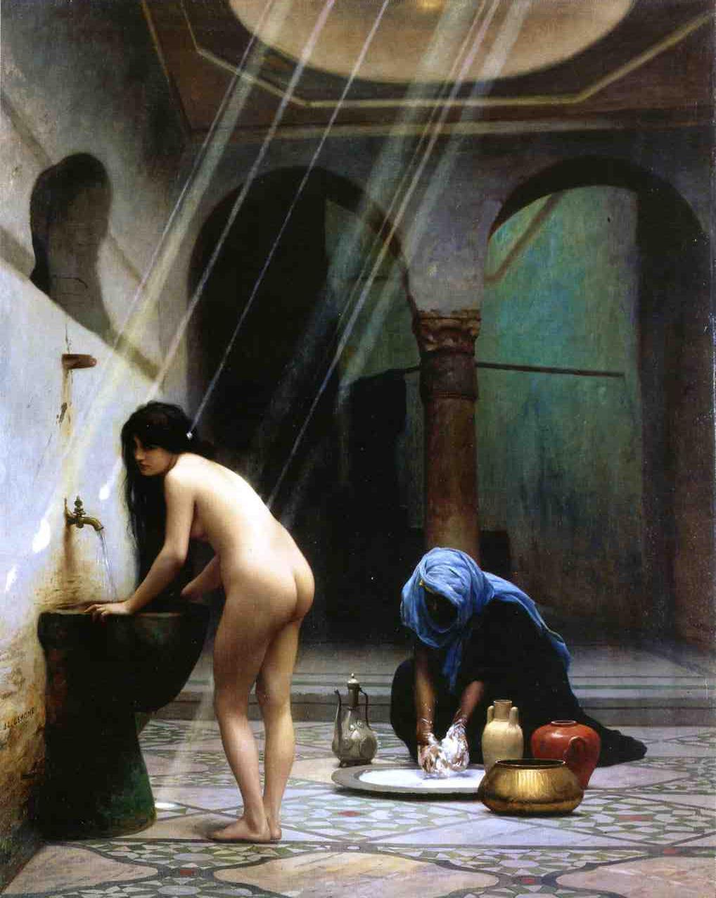  gérôme pool painting