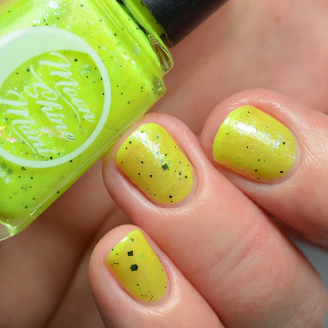 neon yellow nail polish