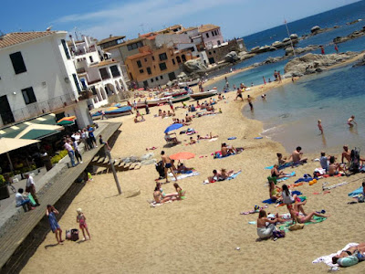 Calella de Palafrugell en la Costa Brava