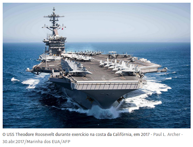 Coronavírus: Marinha dos EUA volta atrás na dispensa de capitão de navio que pediu ajuda para evacuar tripulação 