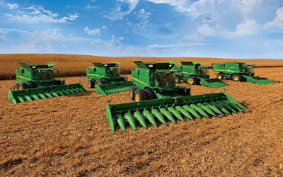 Combine Farm Equipment