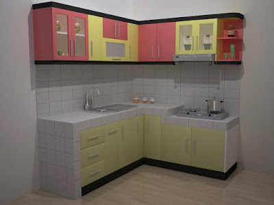 Desain Dapur Mungil Terbaru 2016