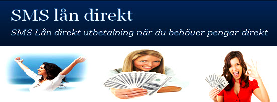 Sms lån direkt 