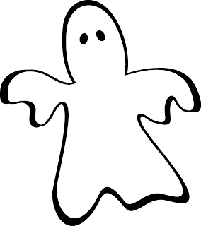 Halloween Ghosts Clipart.