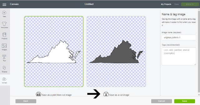 Learn how to upload a .jpeg image into Cricut Design Space