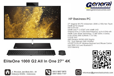 HP ProDisplay P224 Monitor 21.5" EliteOne 1000 G2 All In One 27" 4K