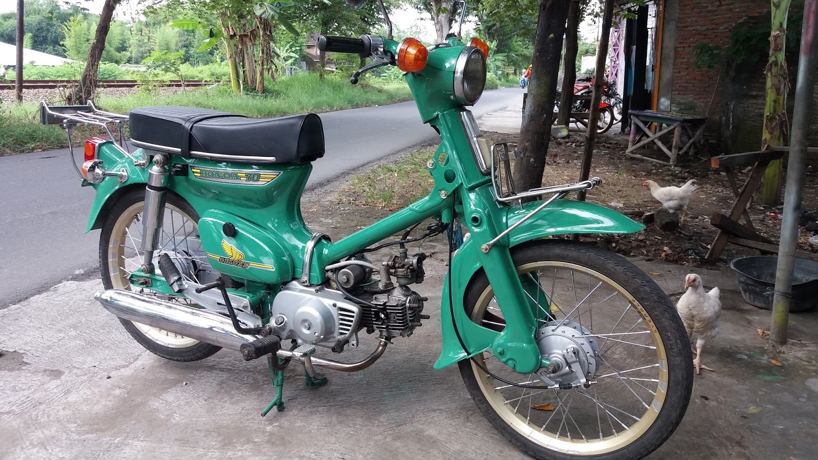 Honda C70 Motor Kesayanganku