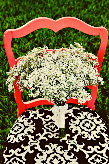 texas wedding refurbished chair