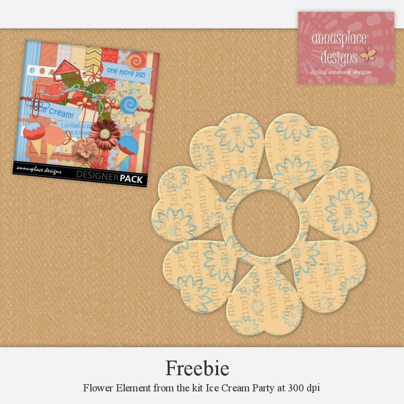 Freebie from Ice Cream Party by Annusplace Designs