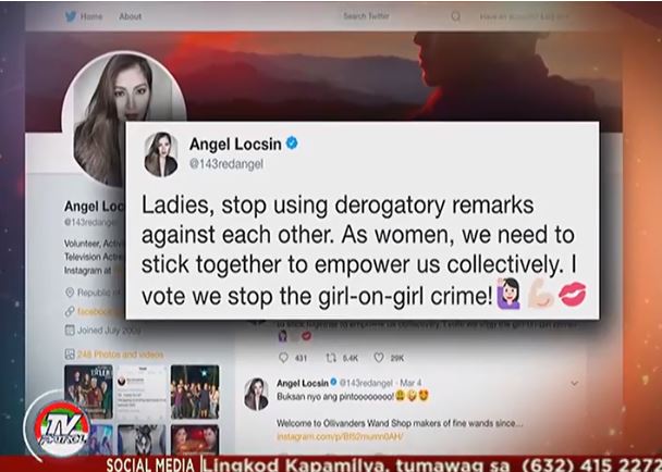 Angel Locsin's Remarks On The Sexy PGT Act Became A Hot Topic Online