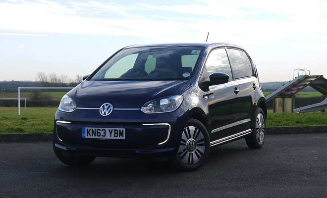 Volkswagen e-Up front view