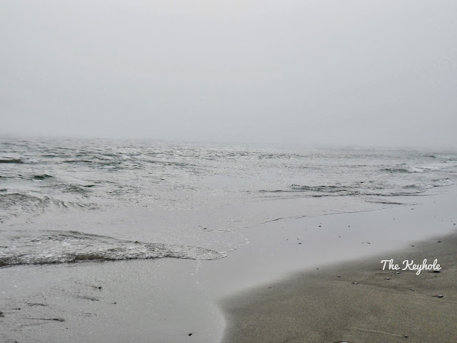 Foggy Beach Oregon coast