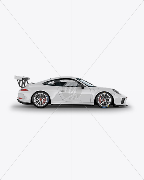 Download Porsche 911 GT3 Mockup - Side View PSD Mockup - Download ...