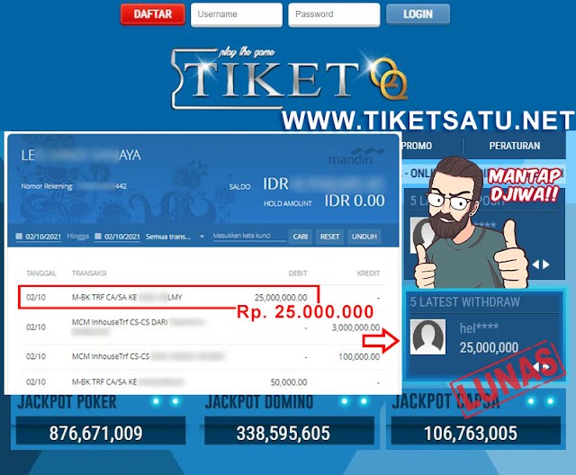 Daftar Situs Judi Online Gampang Menang