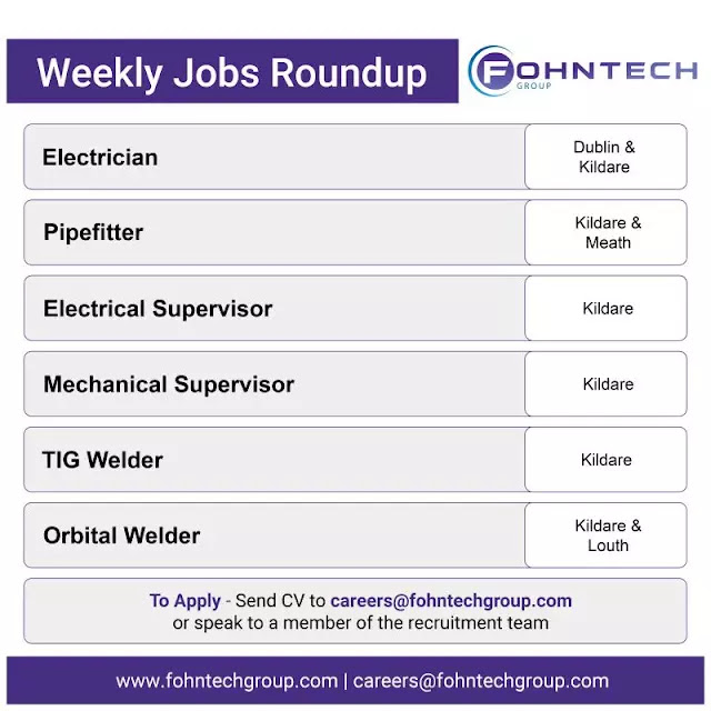 Fohntech group weekly jobs