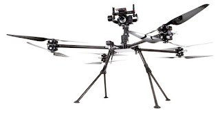 Drone dengan kamera DSLR