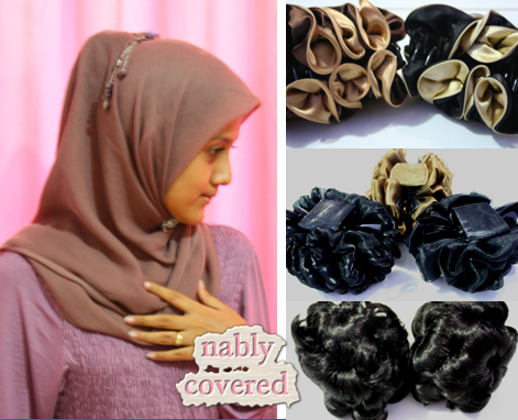 Nably Covered Jepit  Rambut  as Cepol