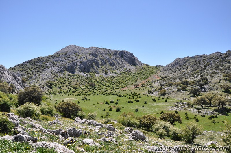 Subida al Caillo desde Villaluenga