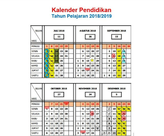 Download kalender pendidikan (Kaldik) 2018-2019 - DAPODIK 