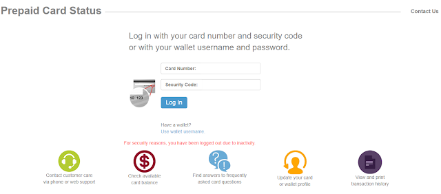 Prepaid Card Status Home page Brought to you by www.Techrajput.com