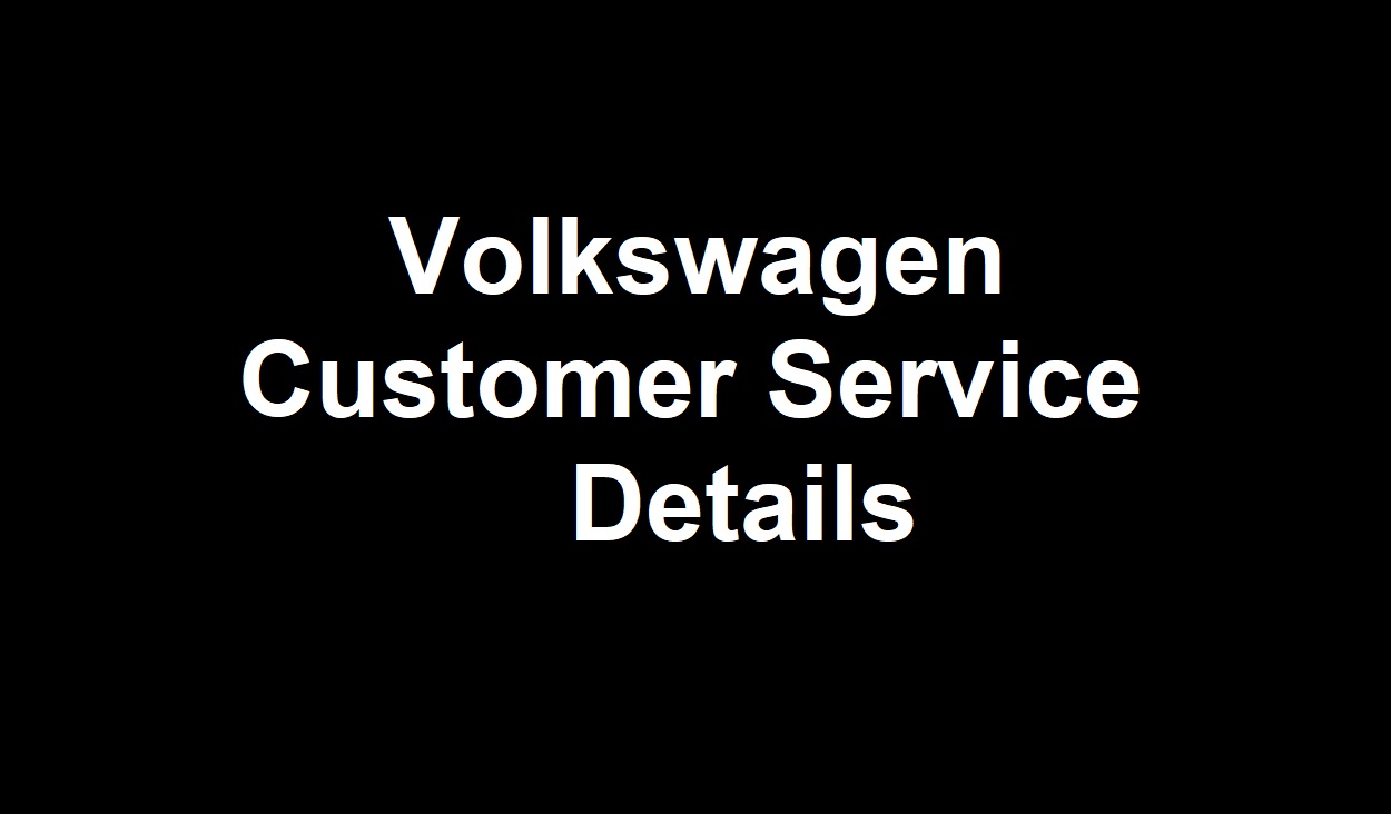 Volkswagen  Customer Service  Number