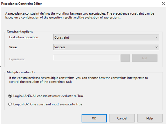 Working with Precedence Constraints in SQL Server Integration Services