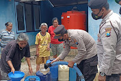  Polres Ponorogo Distribusikan 8.000 liter Air Bersih Bantu Warga Terdampak Kekeringan di Desa Sidoharjo.