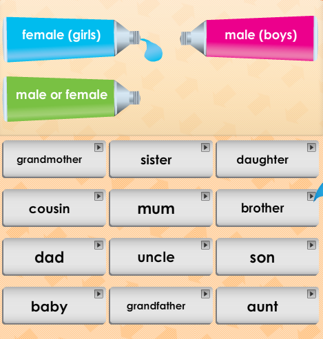 http://learnenglishkids.britishcouncil.org/en/word-games/paint-the-words/family