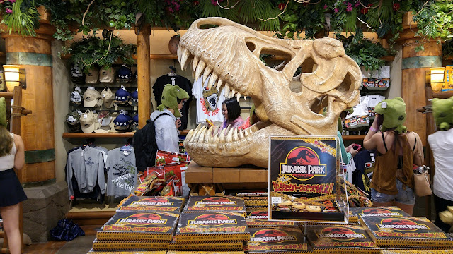 Souvenir shop of Jurassic Park