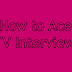 How to Ace TV Interviews