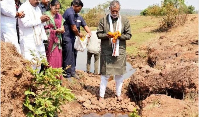 नक्सल प्रभावित क्षेत्रों में  पहली बार पहुंचे  -  मंत्री प्रहलाद पटेल 