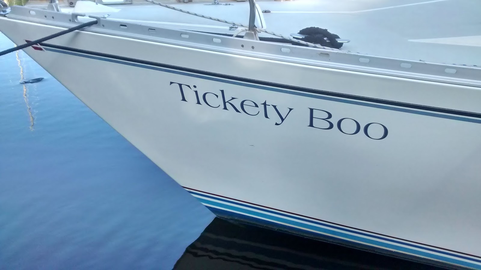  &amp; His Salty Sidekick: Naming Our Boat Tickety Boo &amp; Temper Tantrums