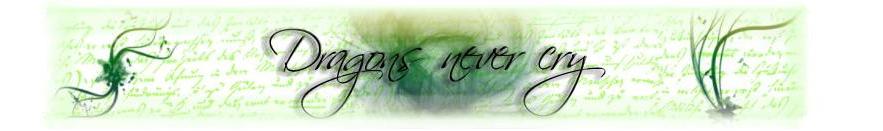 Dragons never cry