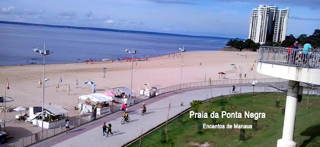 Praia da Ponta Negra Manaus